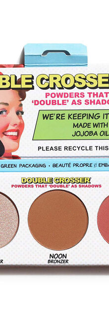 theBalm Double Crosser Face Palette theBalm Double Crosser Face Palette